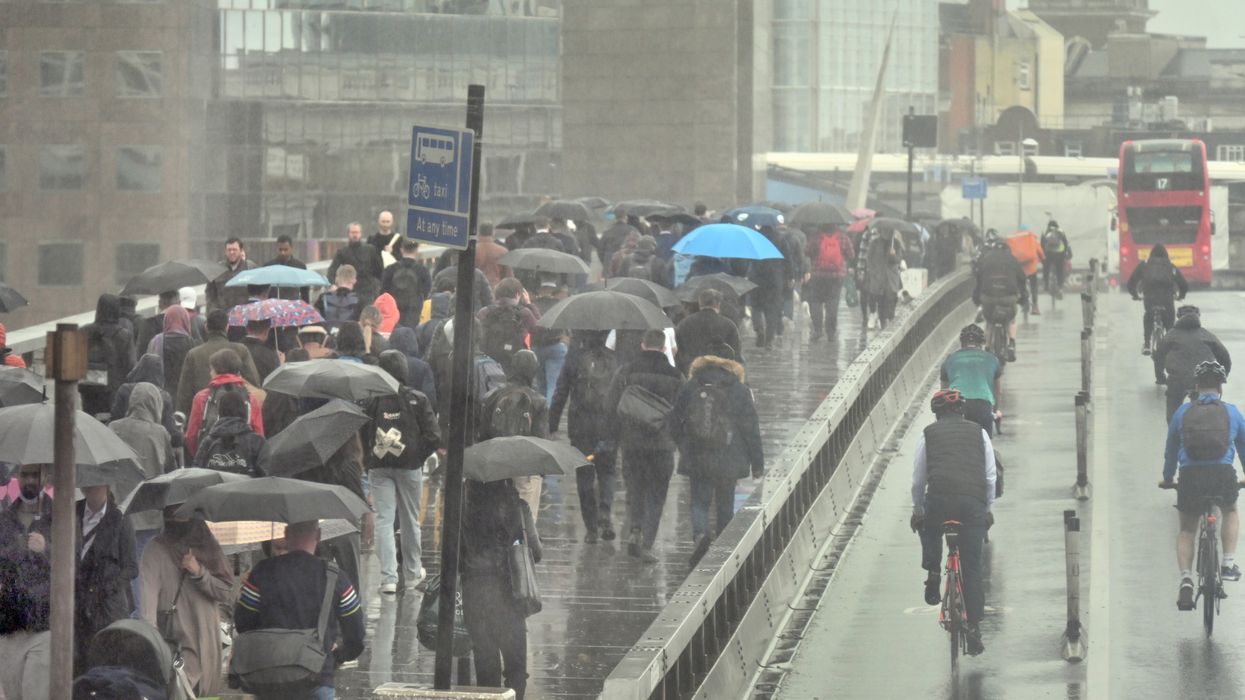 320-Mile Rain Band Soaks Western UK as Weather Turns Severe