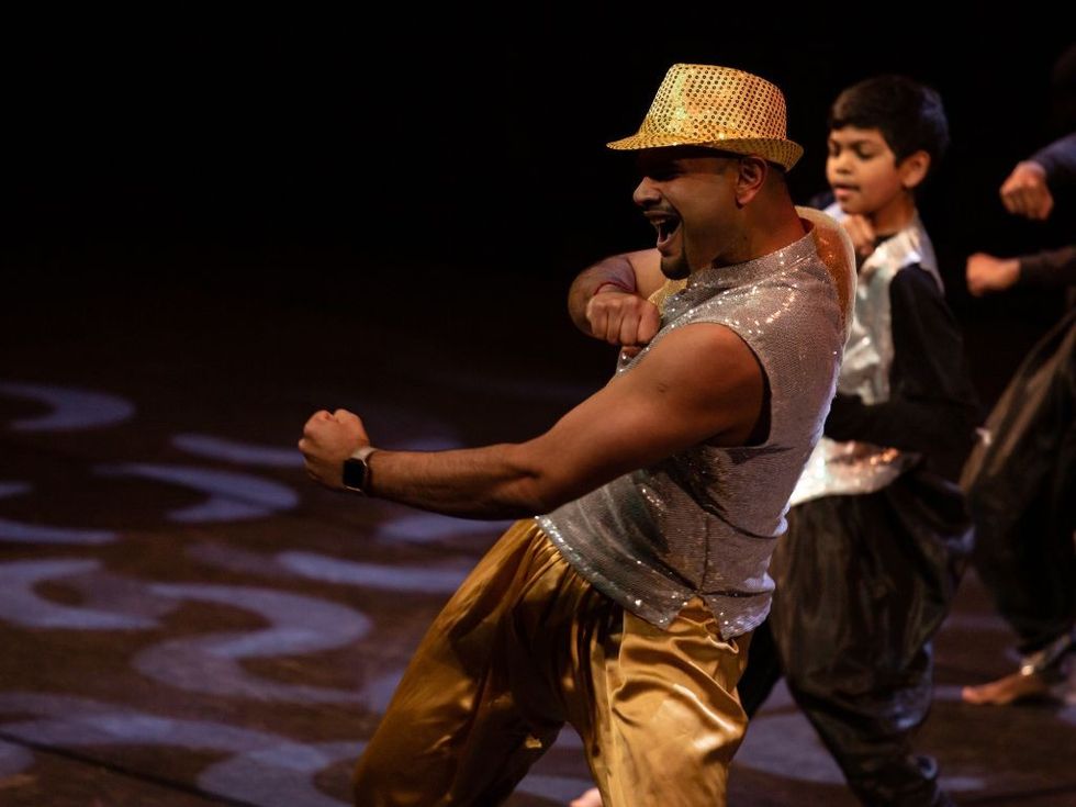 A cultural dance programme at Asian Spring event 2022.