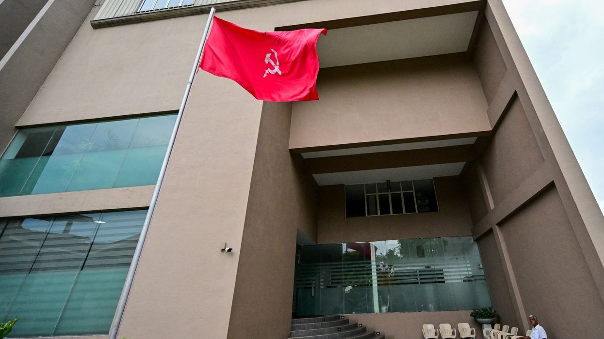 A general view shows the National People's Power (NPP) party's office in Colombo on November 15, 2024. (Photo: Getty Images)