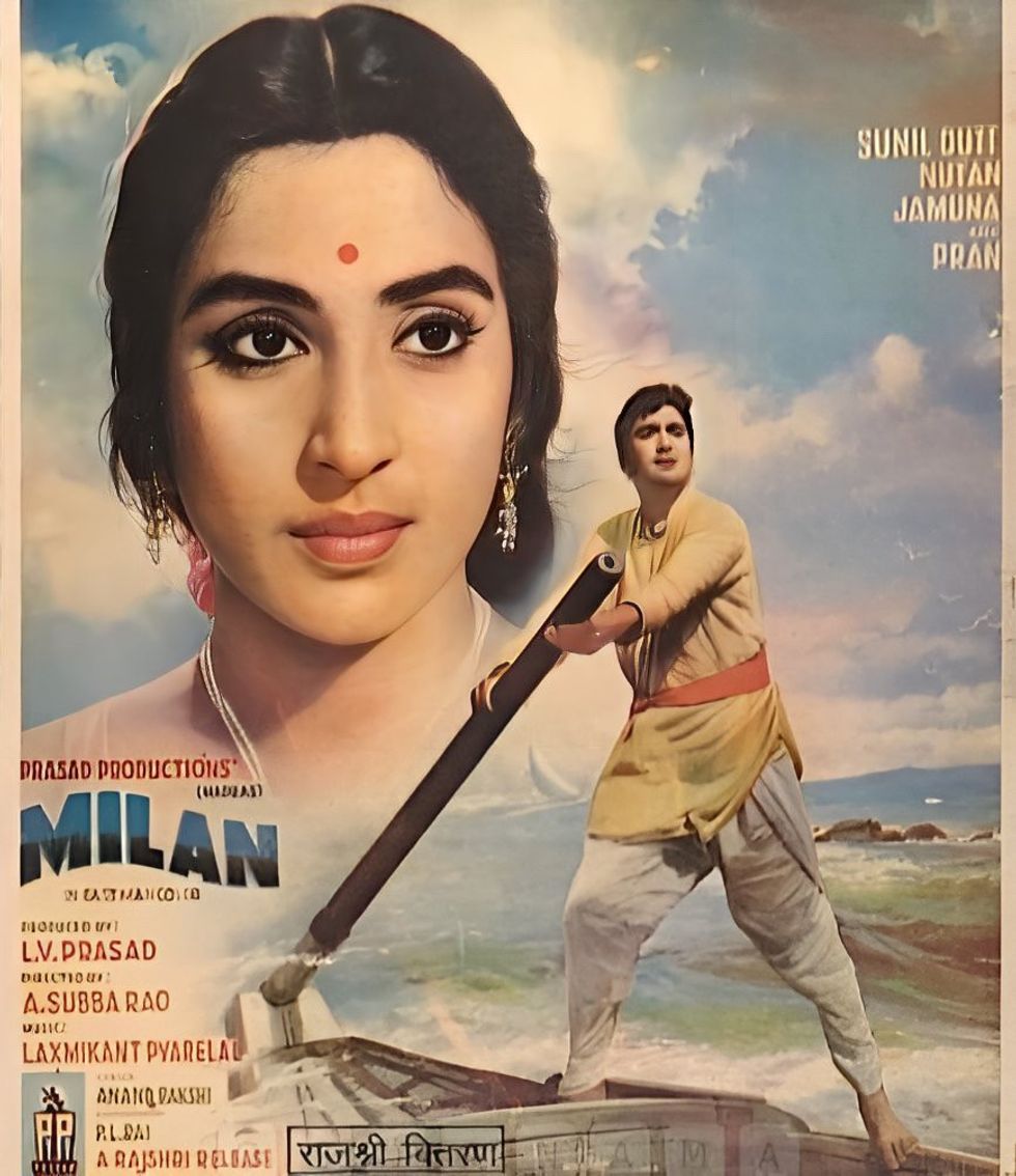 A Milan poster Nutan
