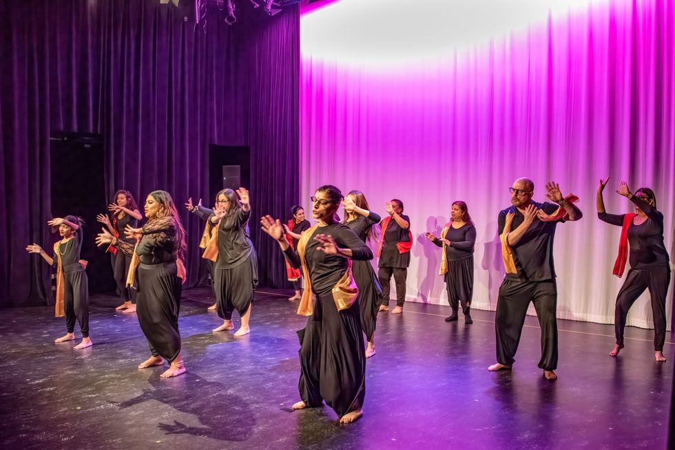 A performance by Newham dancers
