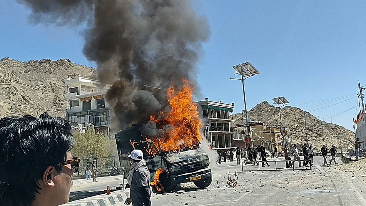Five killed in Ladakh as protests for greater autonomy turn violent