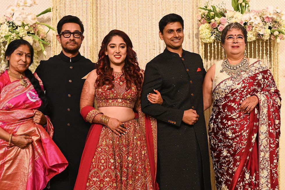 Aamir Khan and family