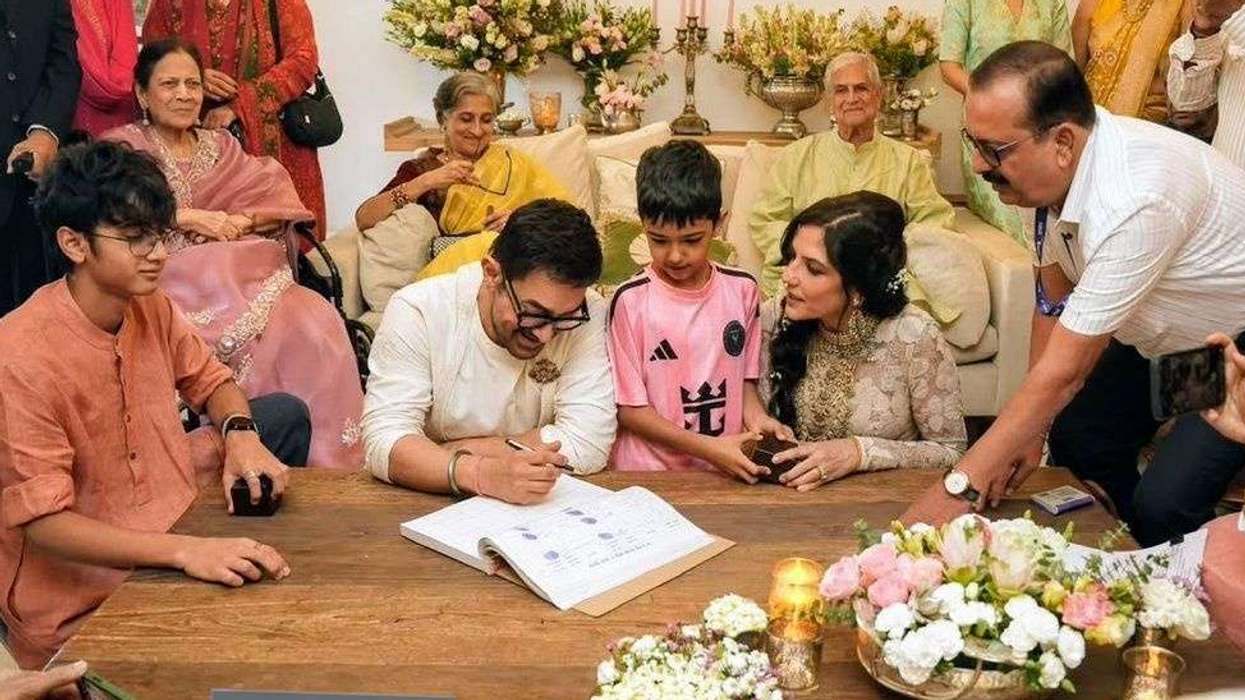 5 details from Aamir Khan and Gauri Spratt's intimate wedding that have everyone talking