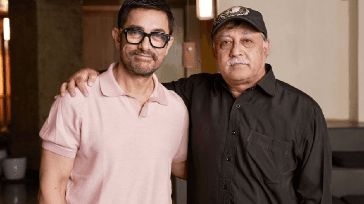 Aamir Khan and Mansoor Khan