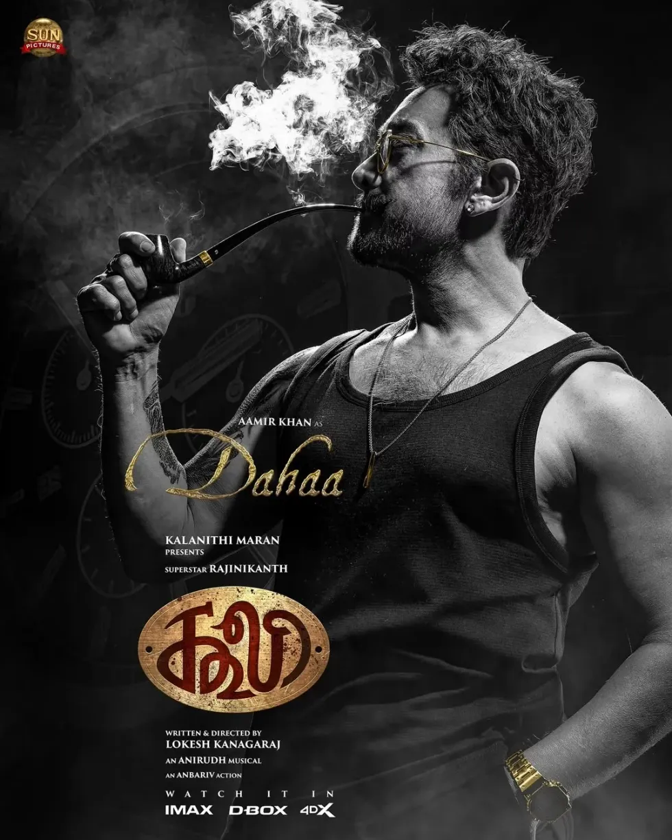 Aamir Khan Coolie look