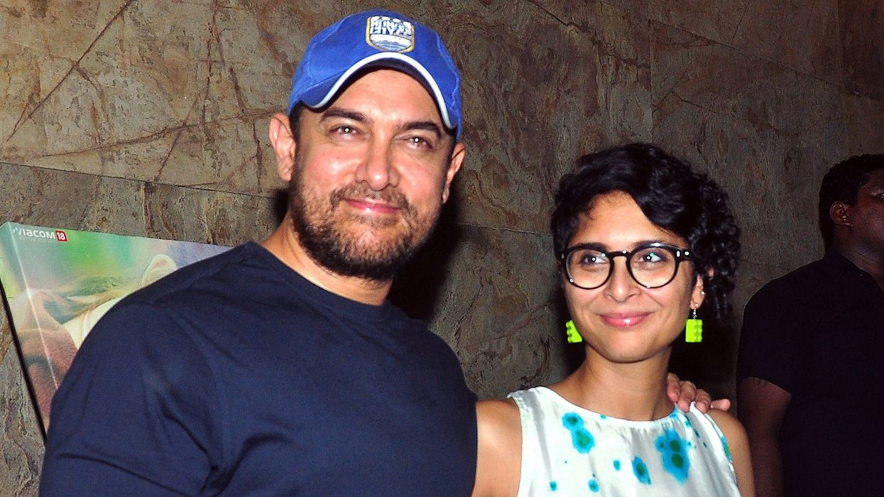 Aamir Khan with ex-wife Kiran Rao