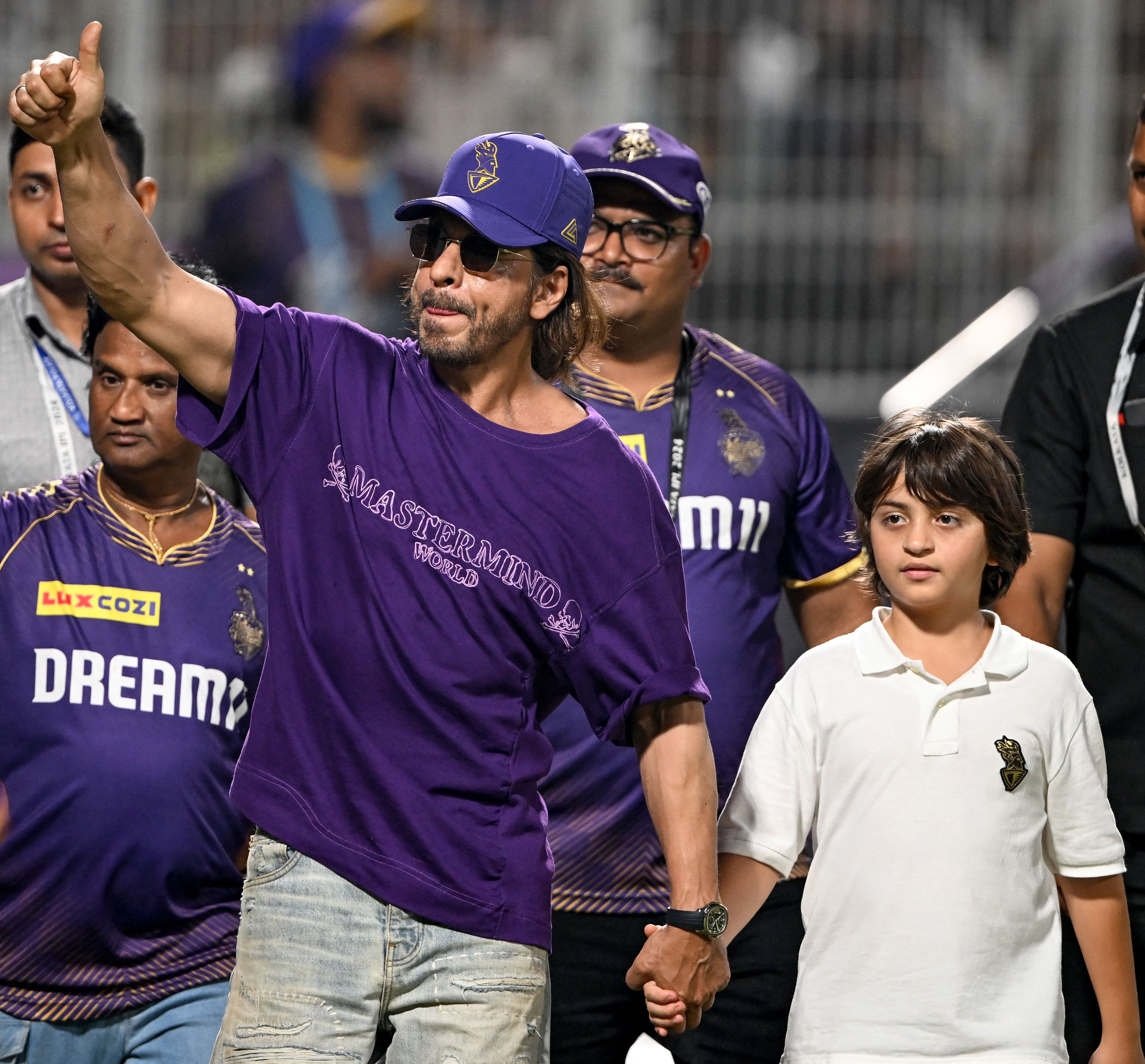 AbRam and Shahrukh Khan