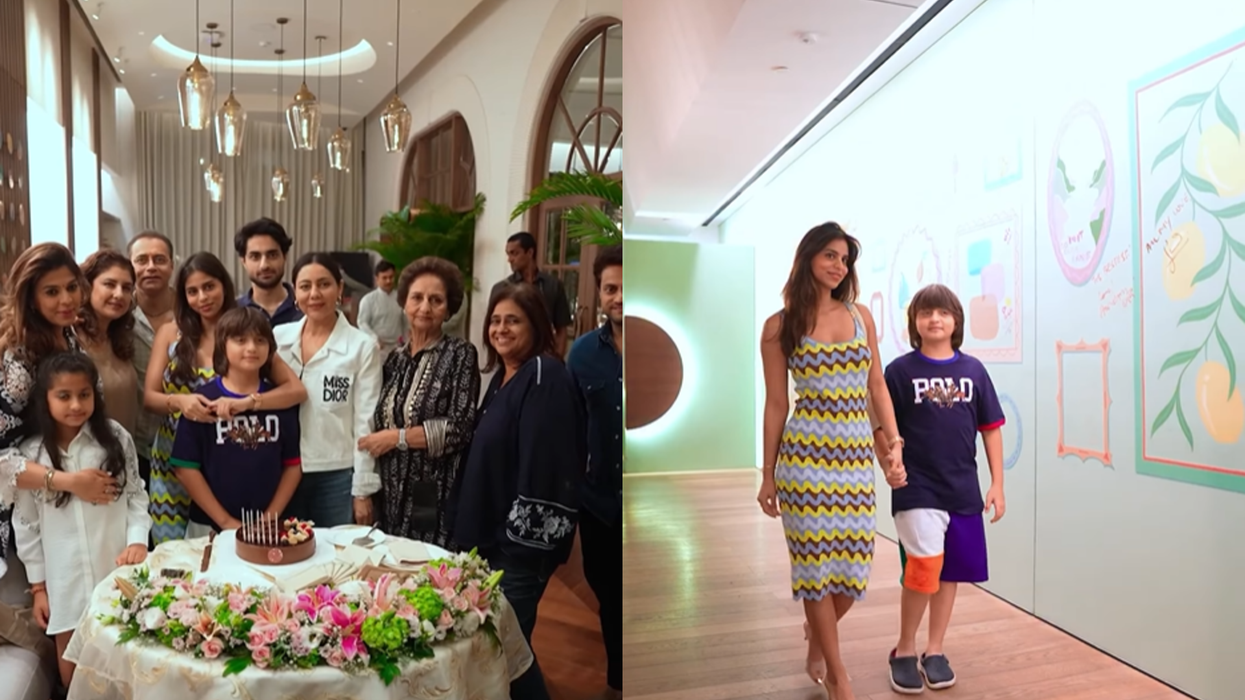 AbRam Khan Celebrates 12th Birthday with Gauri and Suhana