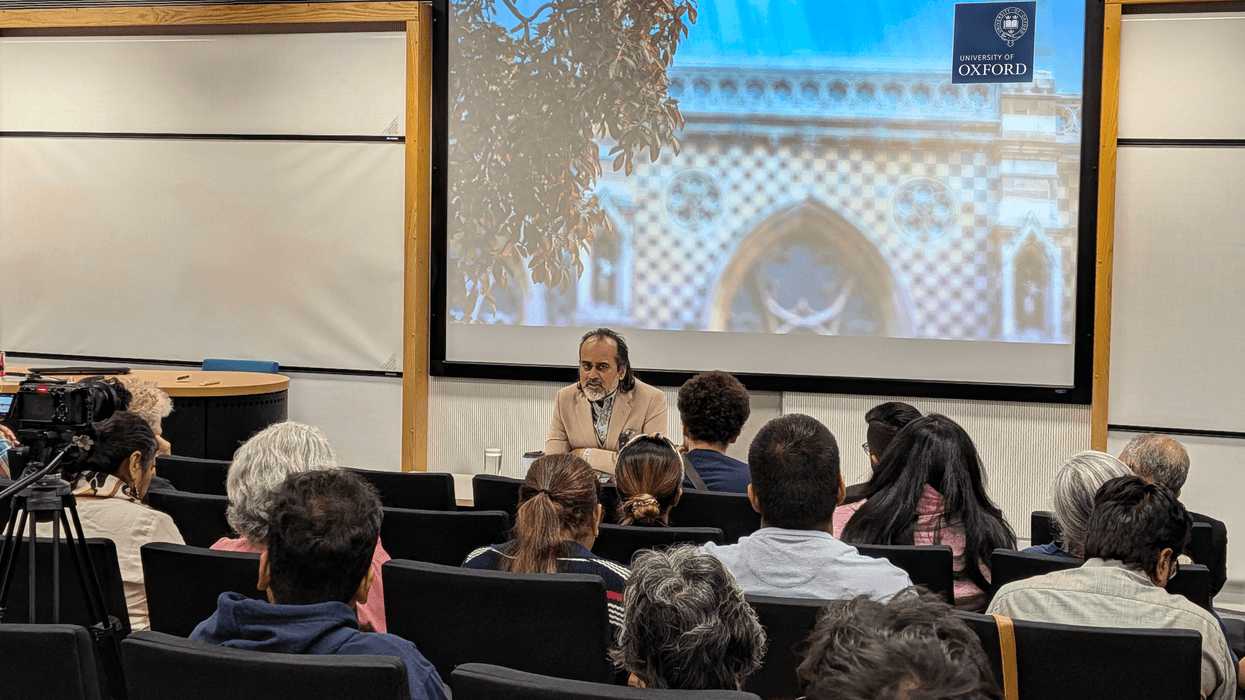 Acharya Prashant brings ancient Upanishadic wisdom to Oxford University
