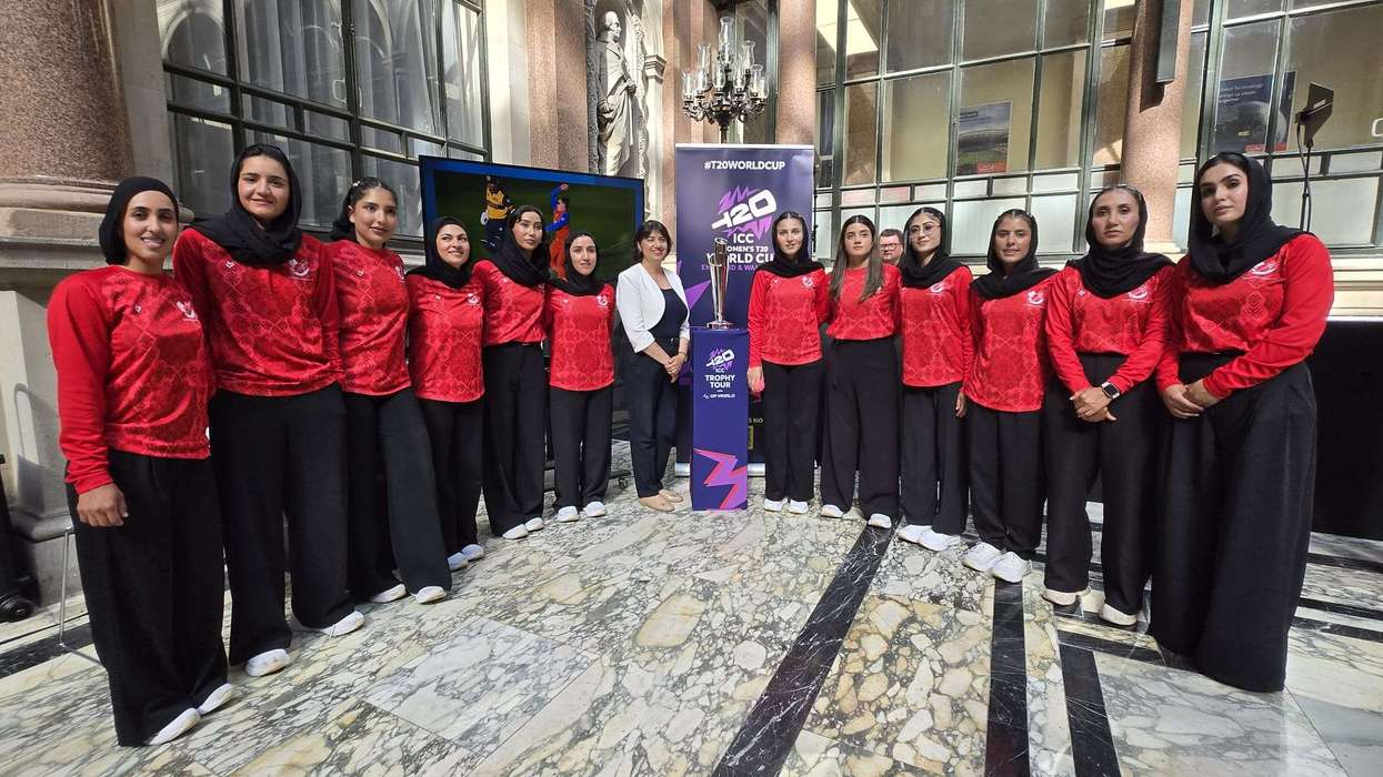 UK backs Afghan women's cricket at south Asia sports reception