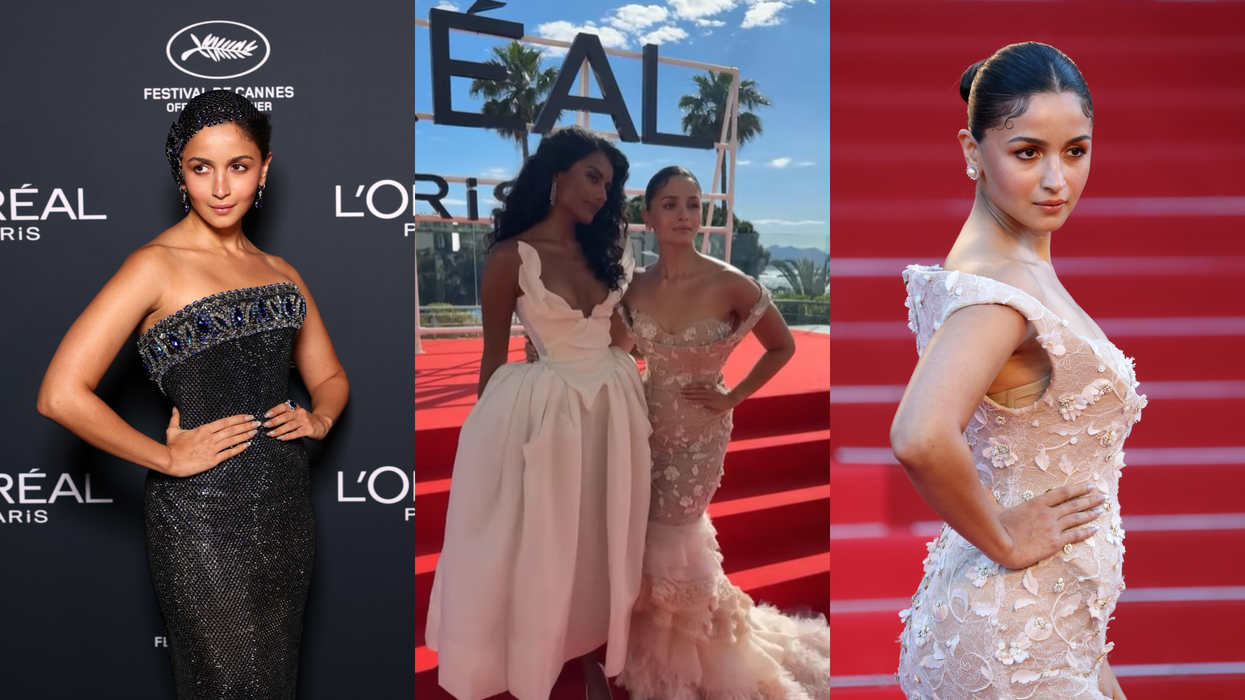 Alia Bhatt and Simone Ashley Cannes 2025