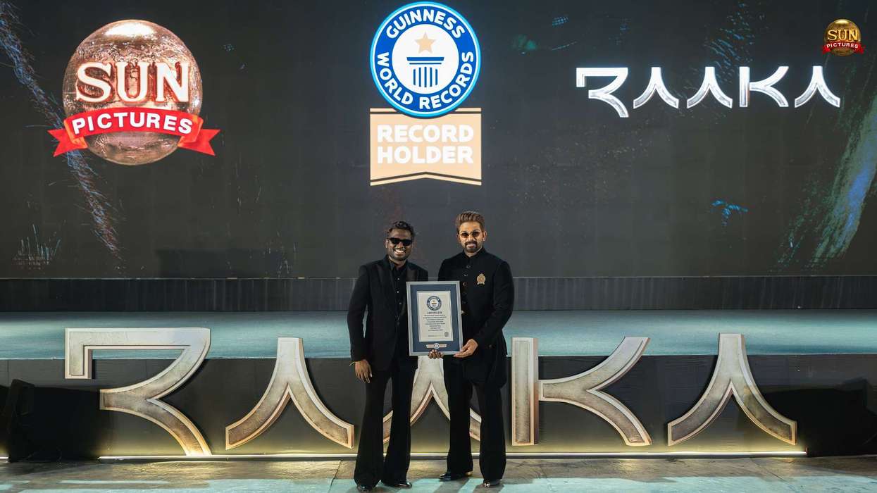 Allu Arjun’s 'Raaka' sets Guinness record before release with a 37-person motion-capture feat