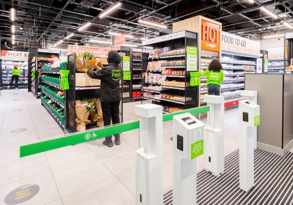 Amazon Fresh Gate Entry