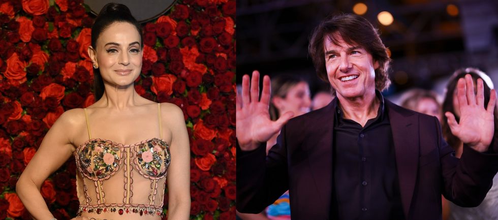 Ameesha Patel & Tom Cruise