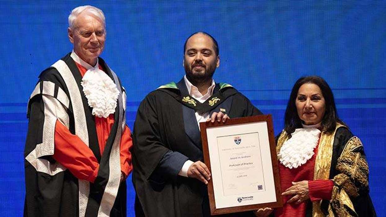 Newcastle University says Anant Ambani didn’t pay for professorship