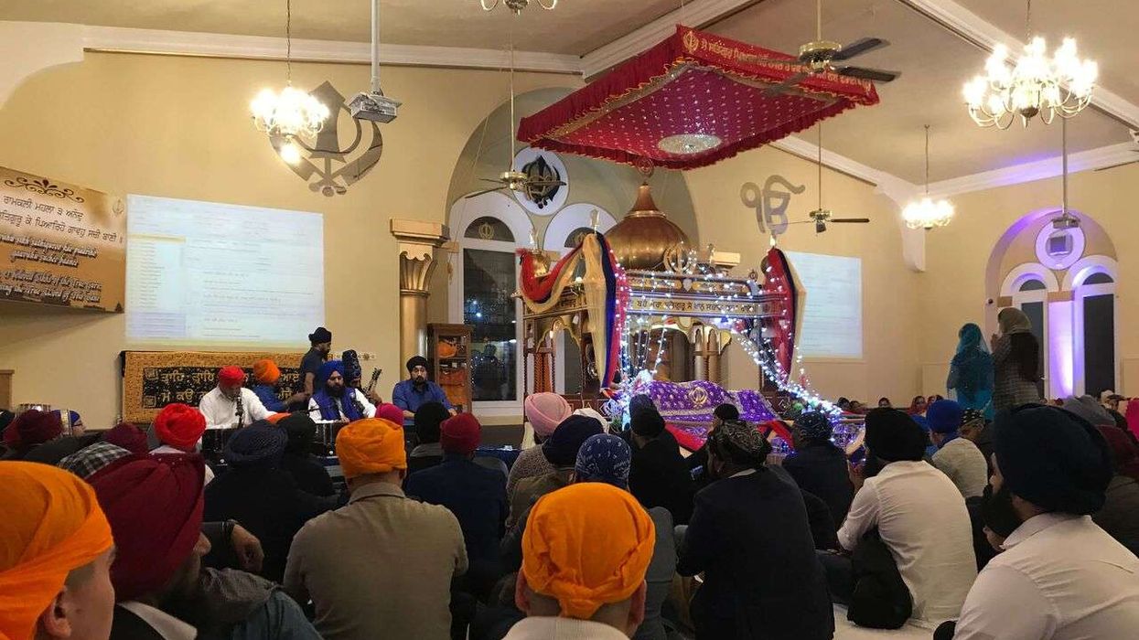 ancient Sikh holy book