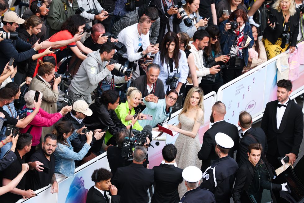 Angelina Jolie Dazzles at Cannes in Cucinelli for 'Eddington'