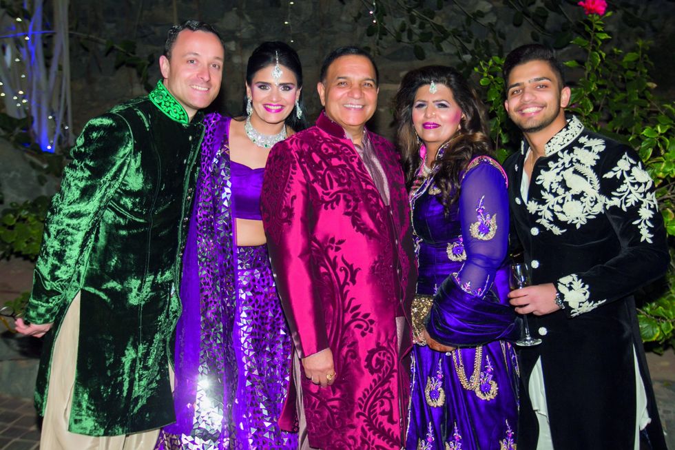 Anil Sharma with his family