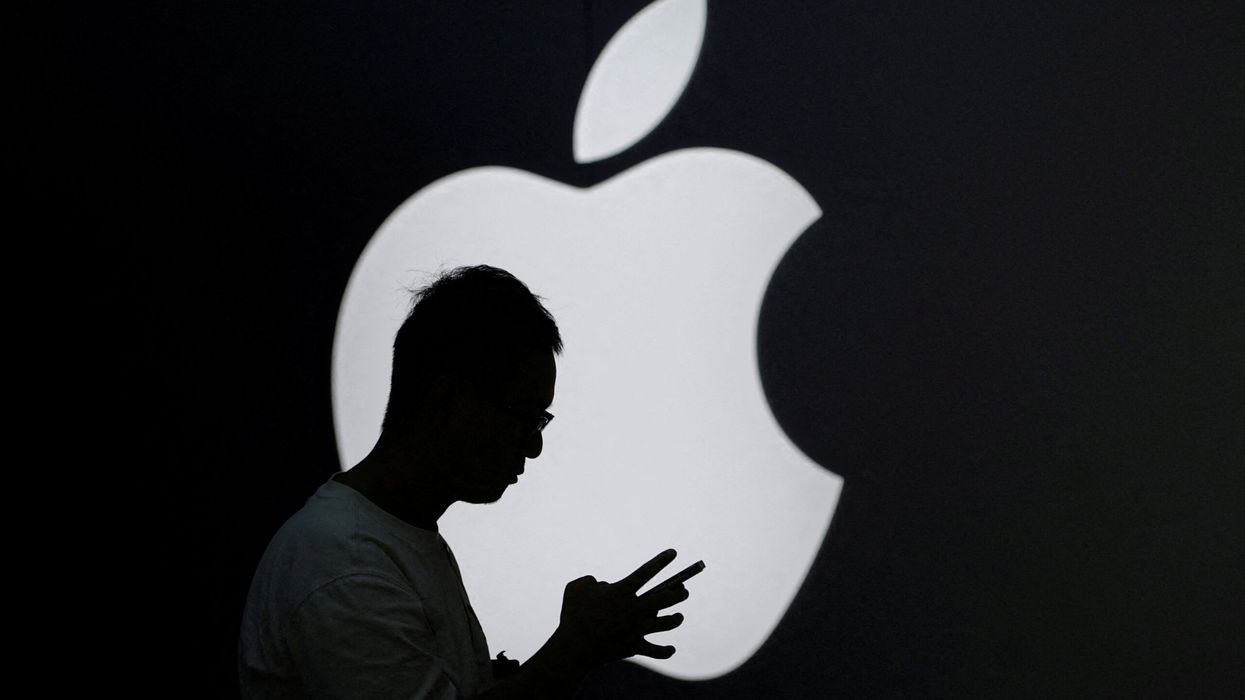 Apple shares dropped 1.25 per cent in morning trading ahead of the event. (Photo: Reuters)