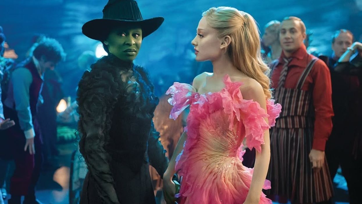 Ariana Grande and Cynthia Erivo