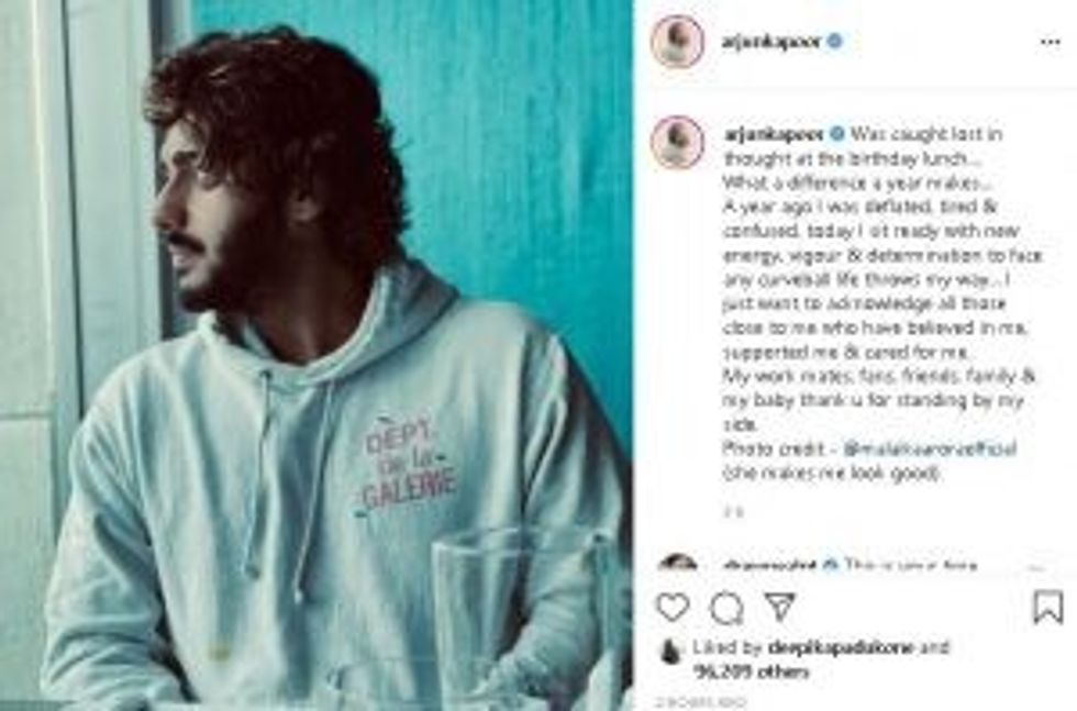 Arjun Kapoor post