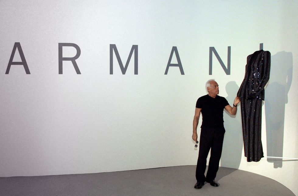 Armani fashion journey