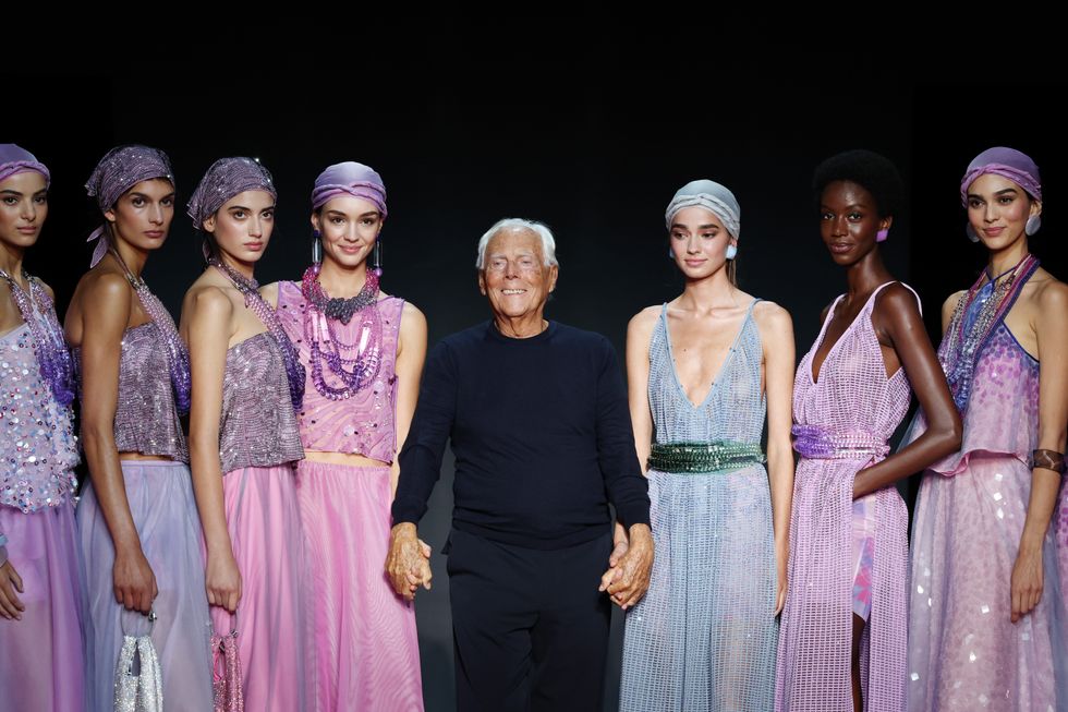 Armani fashion journey