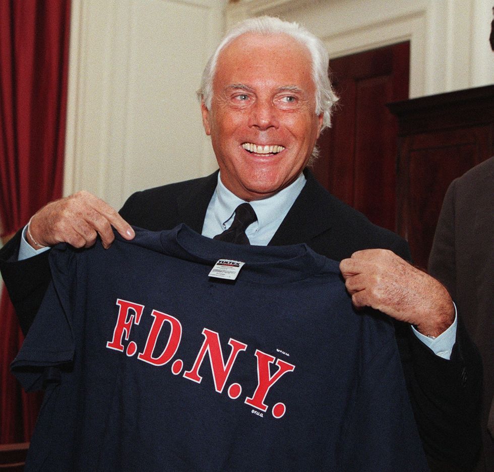 Armani fashion journey