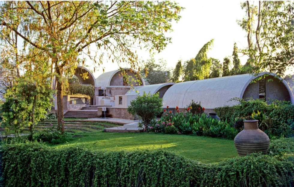 Balkrishna Doshi’s architecture studio in Ahmedabad