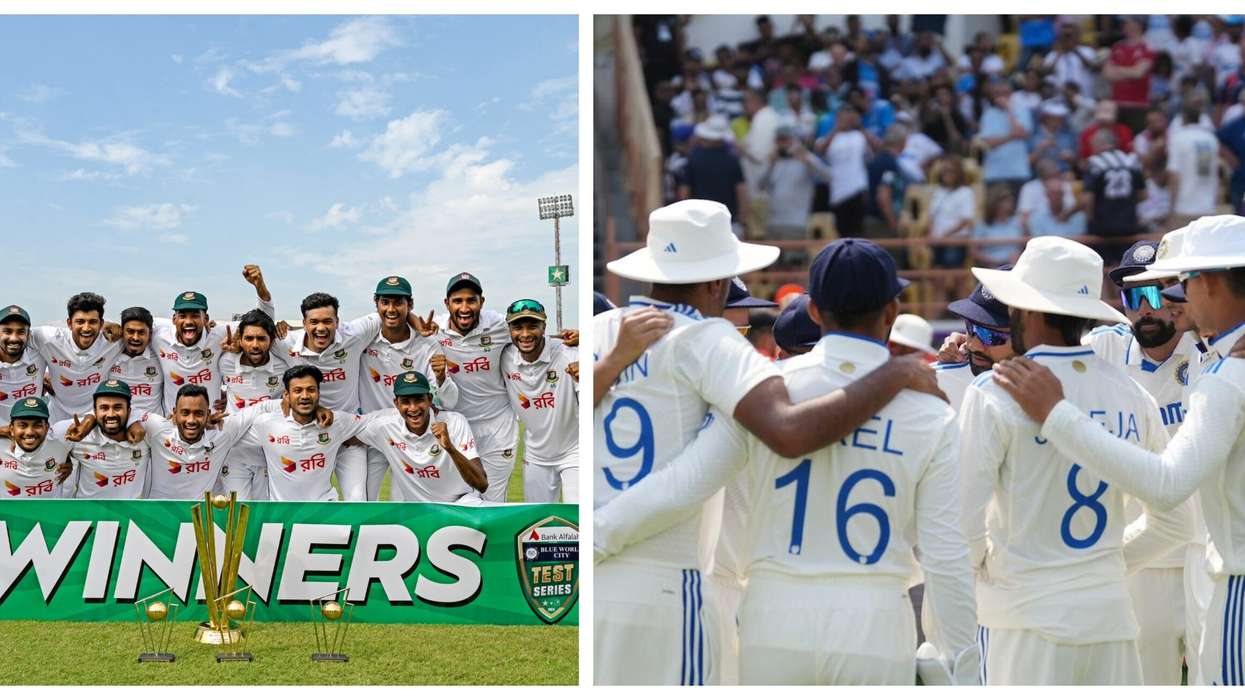 Bangladesh has never won a Test against India, with 11 losses and two draws from their 13 previous encounters. (Photo: Getty Images)