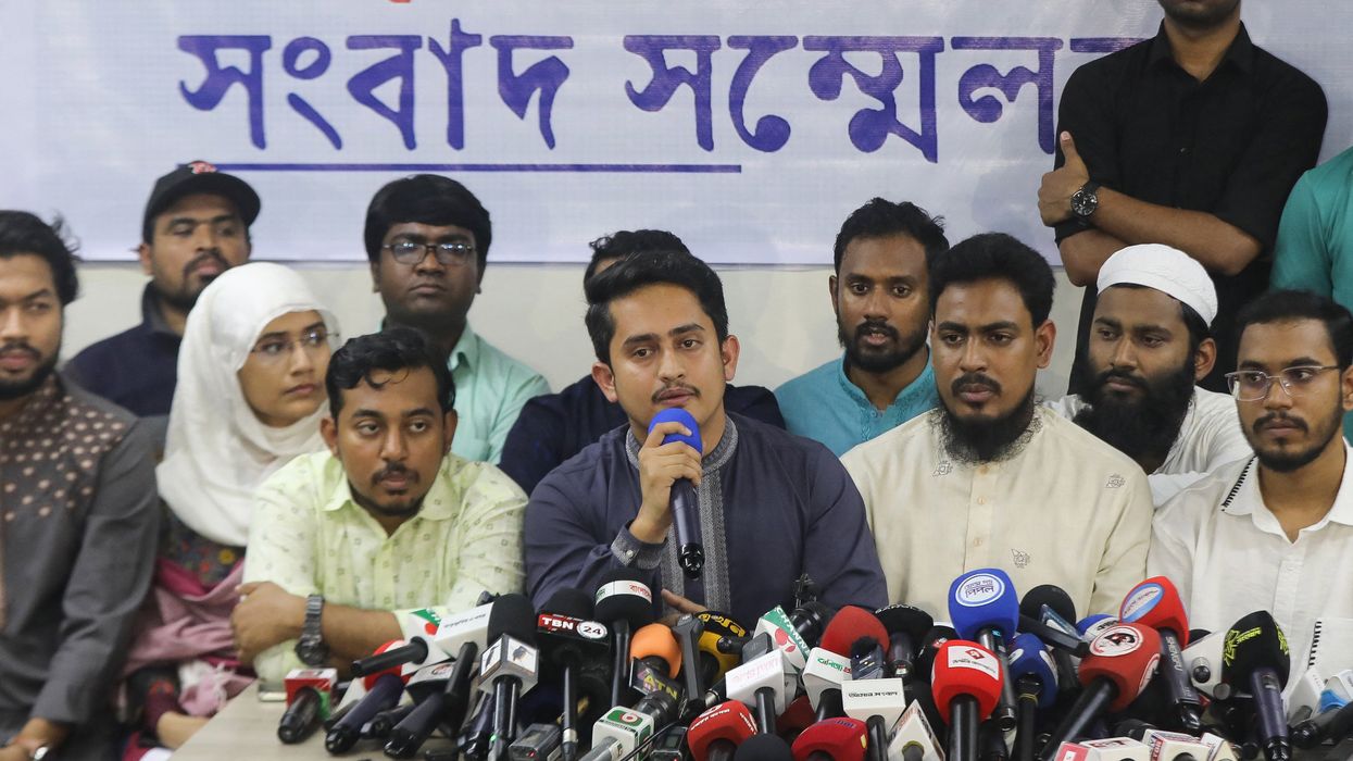 Bangladesh student leaders