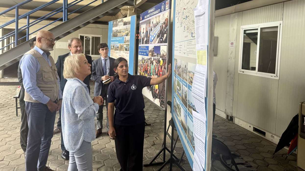 Baroness Winterton arrives in Nepal to support flood response