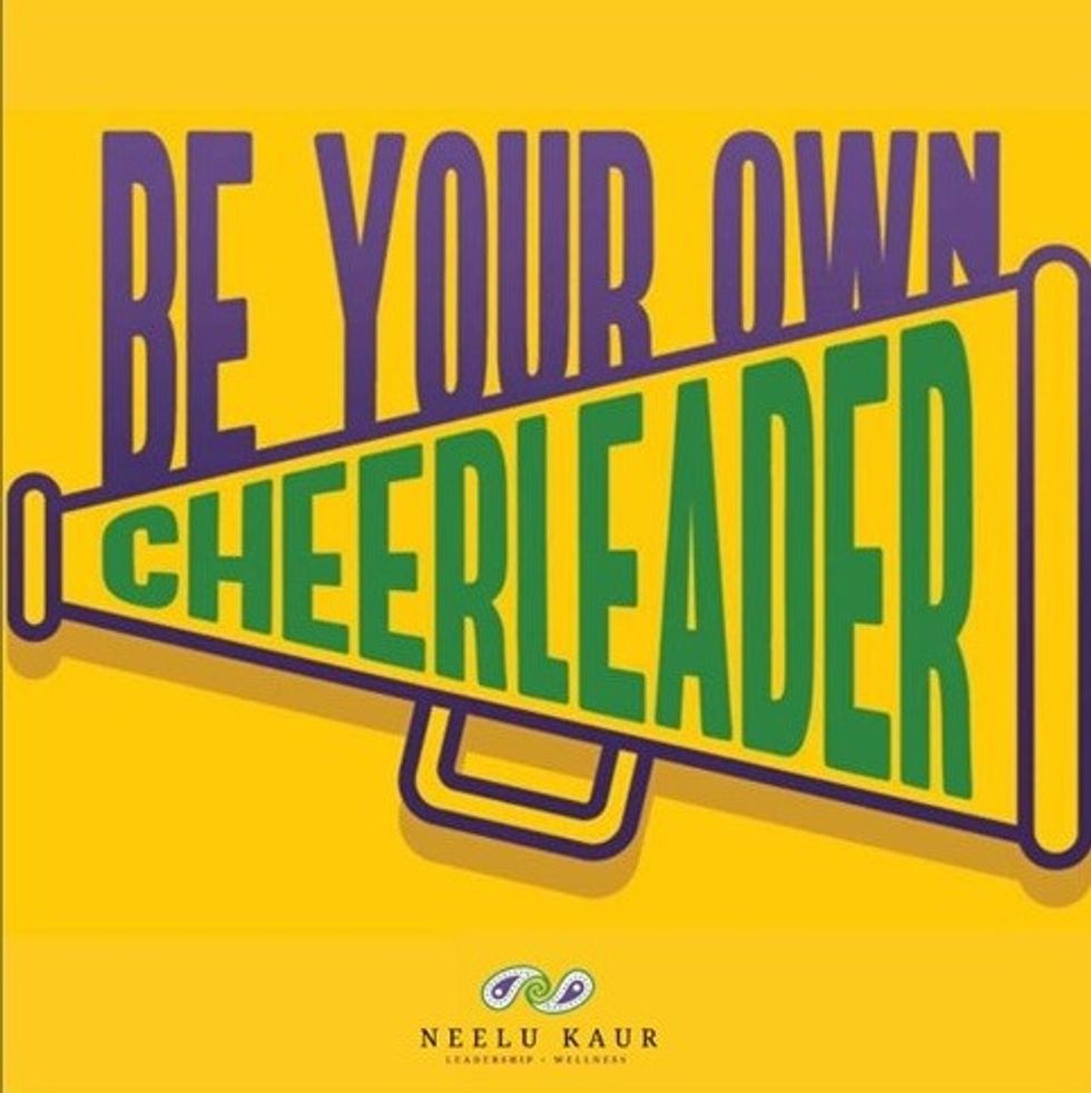 be your own cheerleader the book