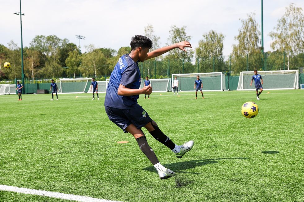 Bengaluru youth train at Spurs