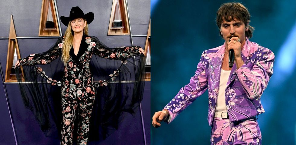 Benson Boone and Lainey Wilson