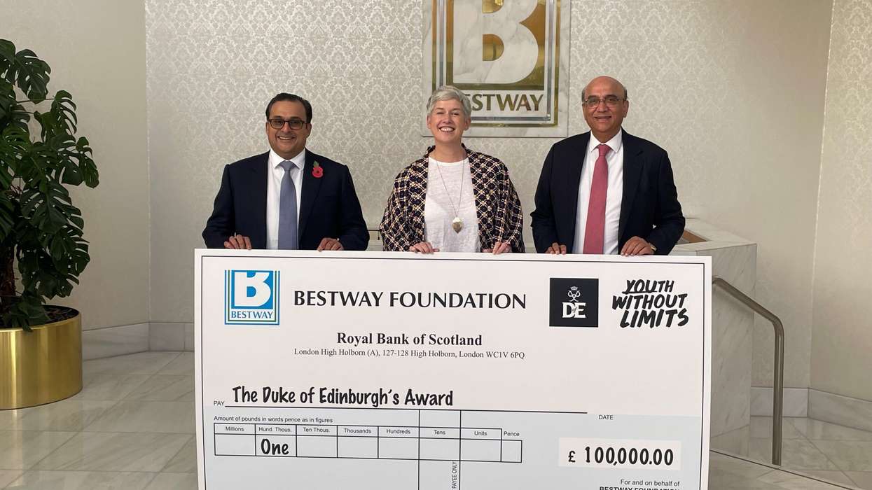 Bestway’s £100,000 donation to help disadvantaged youth