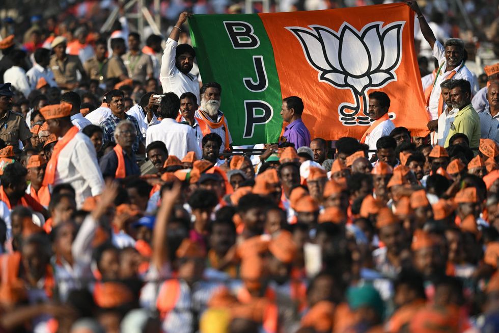 bjp flag getty