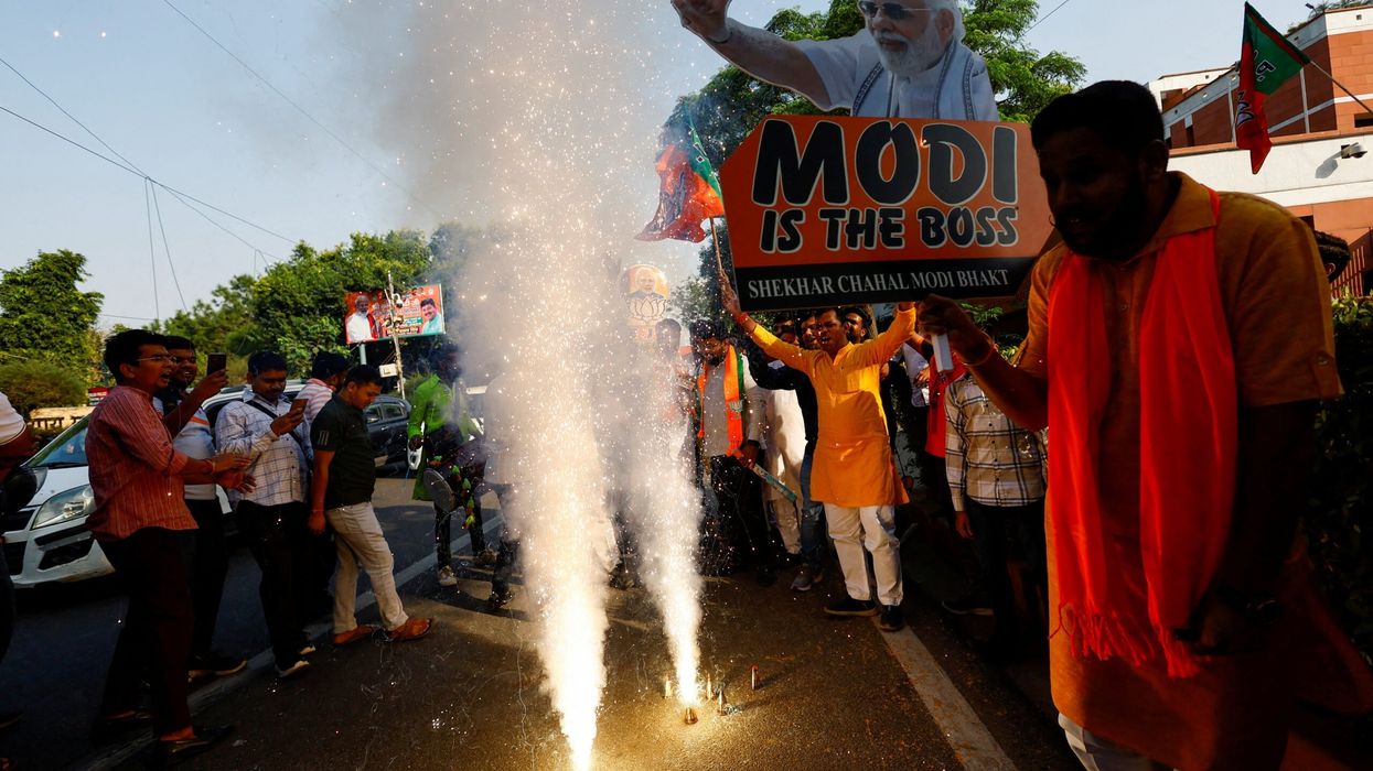 BJP set to win Haryana, Congress rejects outcome