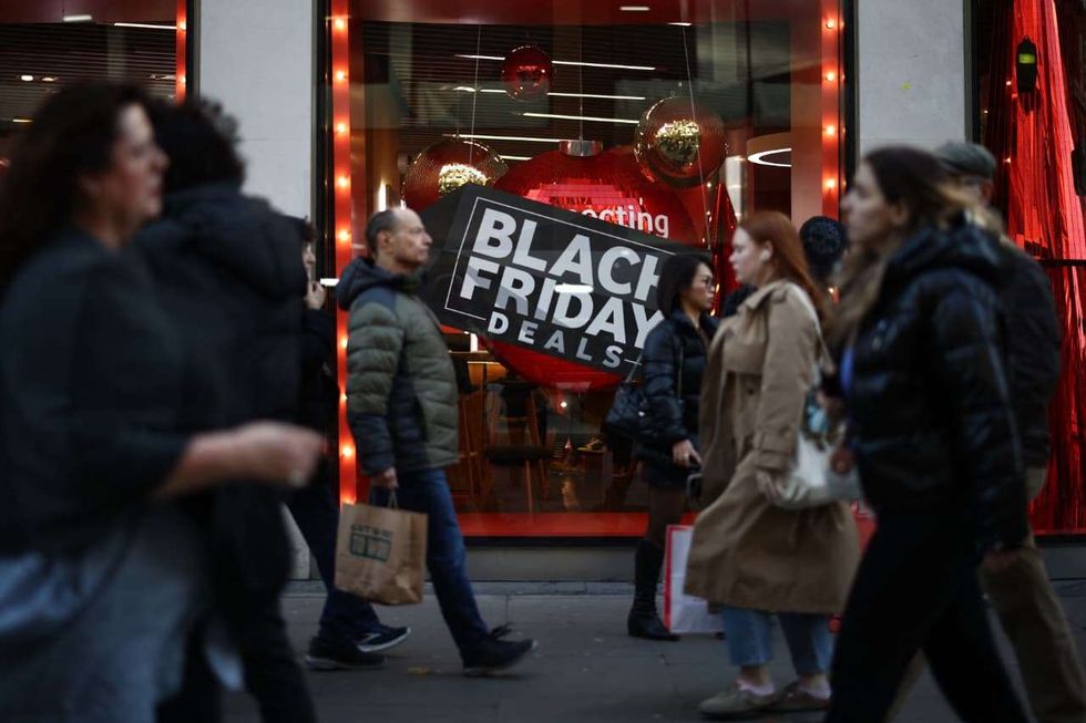 UK shoppers stay away from high streets on Black Friday