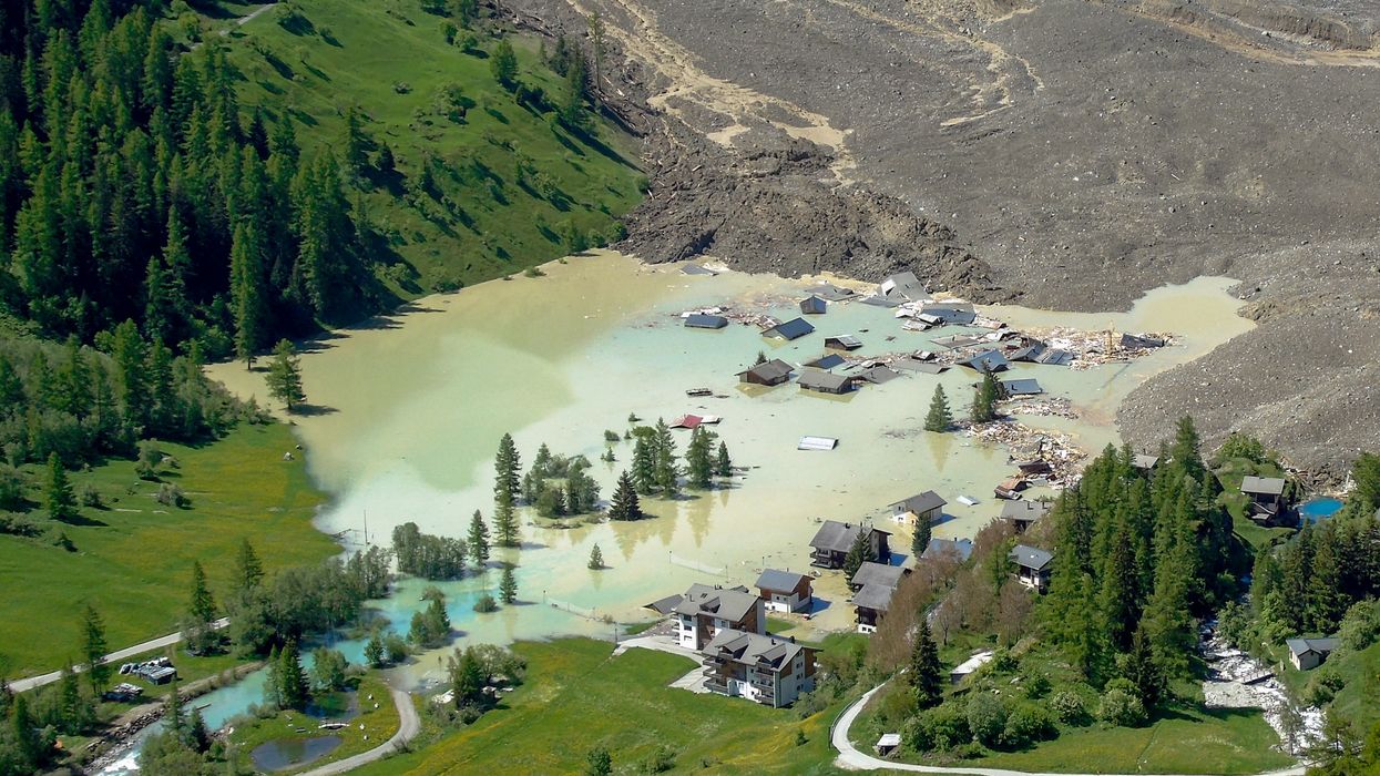 Blatten alpine village