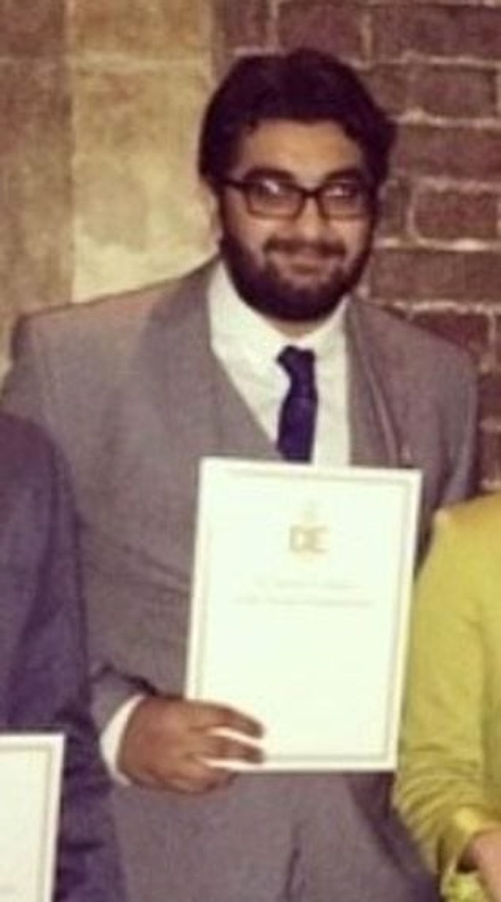 BOX OFF Inzamam Rashid is second from left e1618392271526