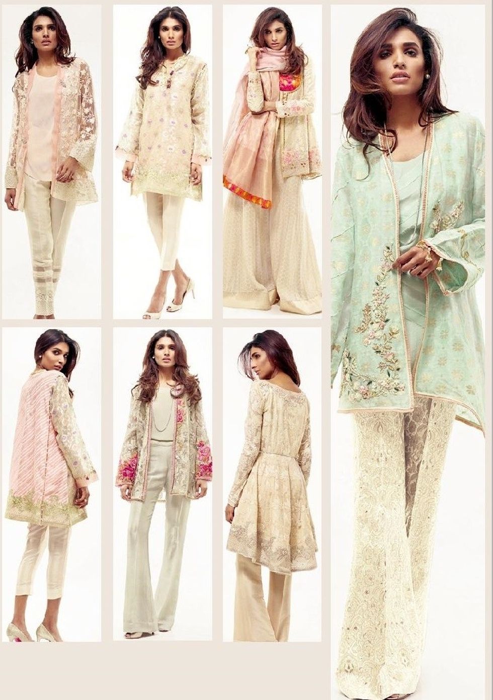 Brand: Sania Maskatiya Collection Name: The Summer Bloom Model: Amna Ilyas Hair & Make-up: NPRO Photography: Rizwan Ul Haq