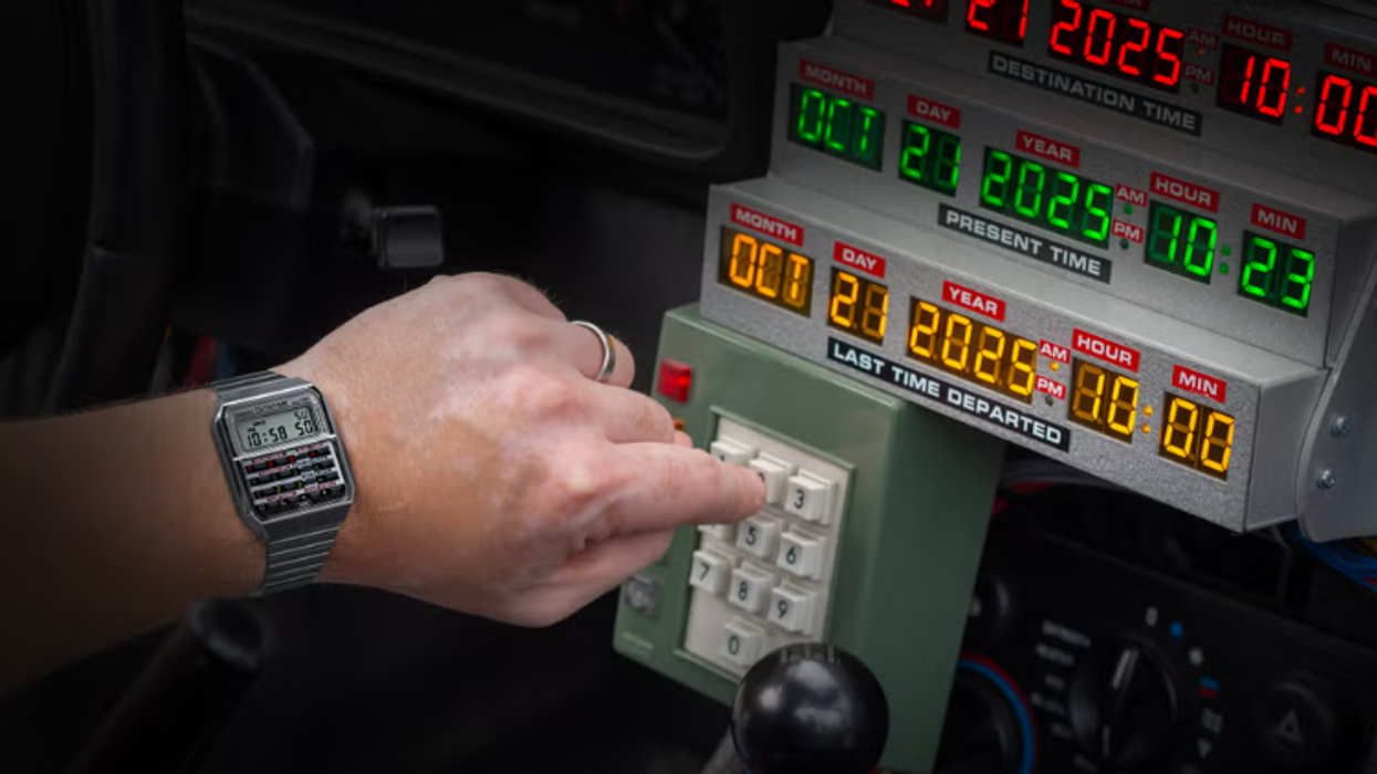 Casio Marty McFly watch