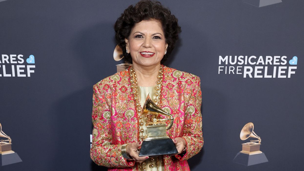 Indra Nooyi’s sister Chandrika Tandon wins Grammy 2025 for Indian classical fusion