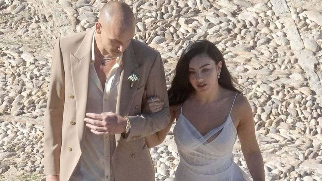 Charli XCX and George Danie