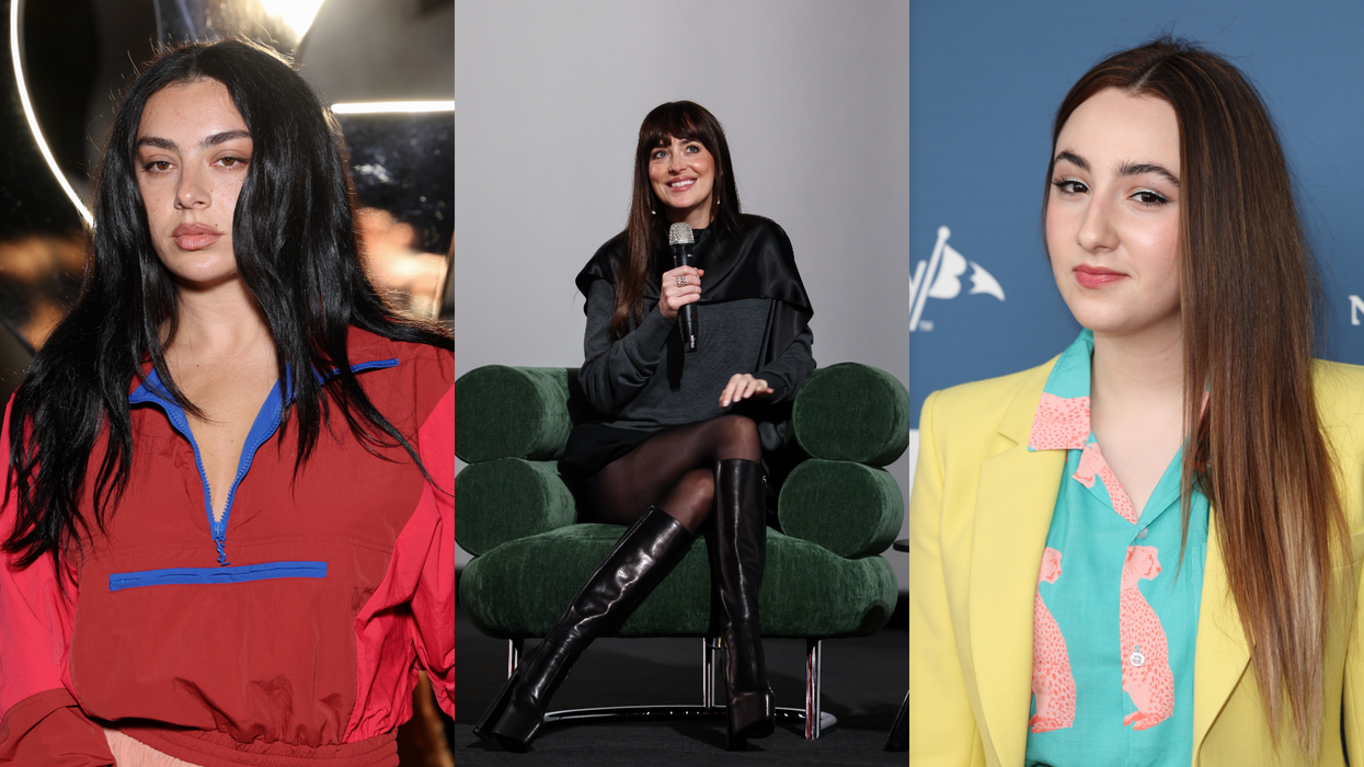 Charli XCX , Jessica Alba and  Dakota Johnson