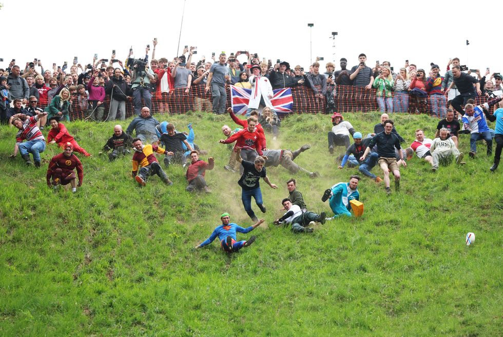cheese rolling