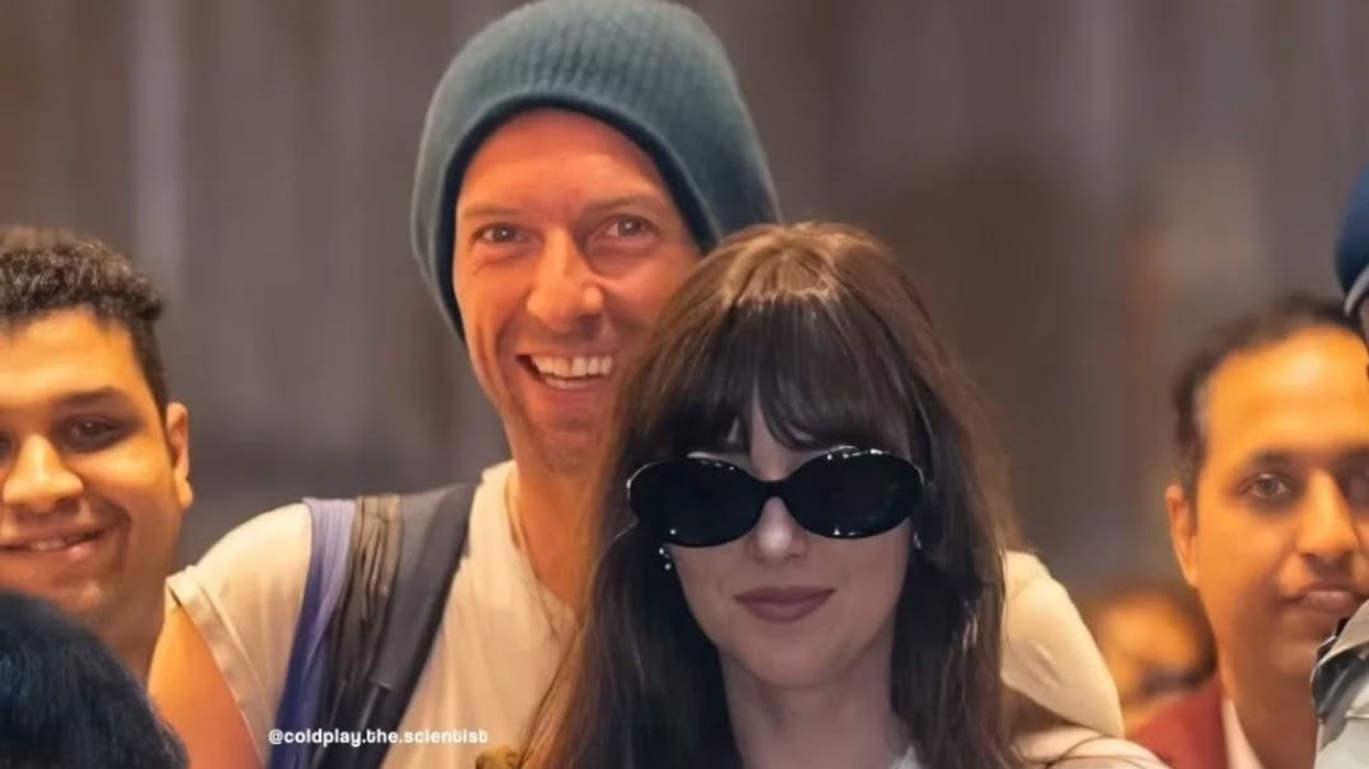 Chris Martin, Dakota Johnson stroll Mumbai streets after Coldplay concert