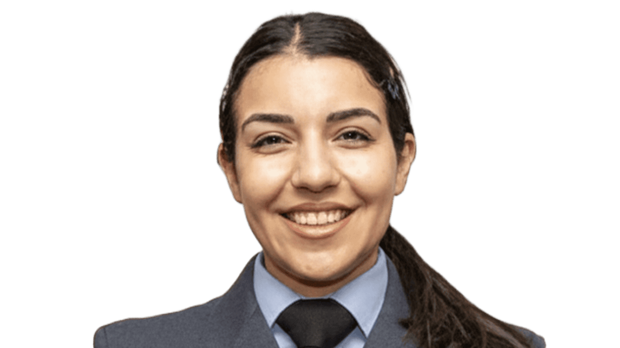 Cartographer Mikaella Theodoulou finds purpose in
charting military operations